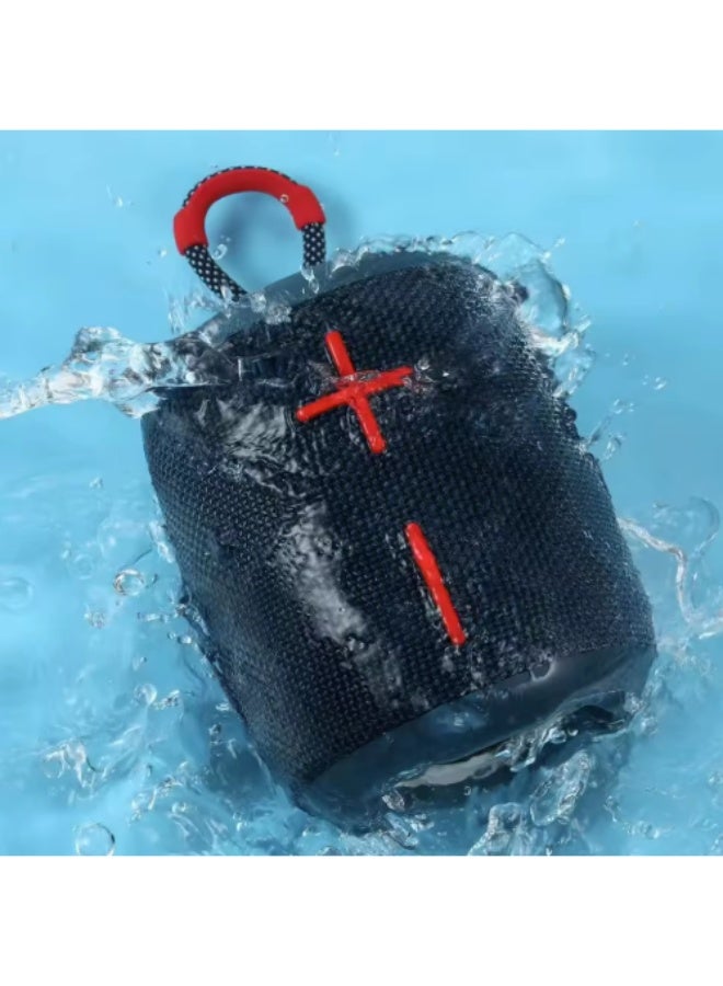 mpBLBERRI MP BLBERRI Wireless Portable Bluetooth Speaker IPX6 Waterproof – Outdoor Mini Speaker with Deep Bass & Carry Strap – BLB-S101 - Image 2