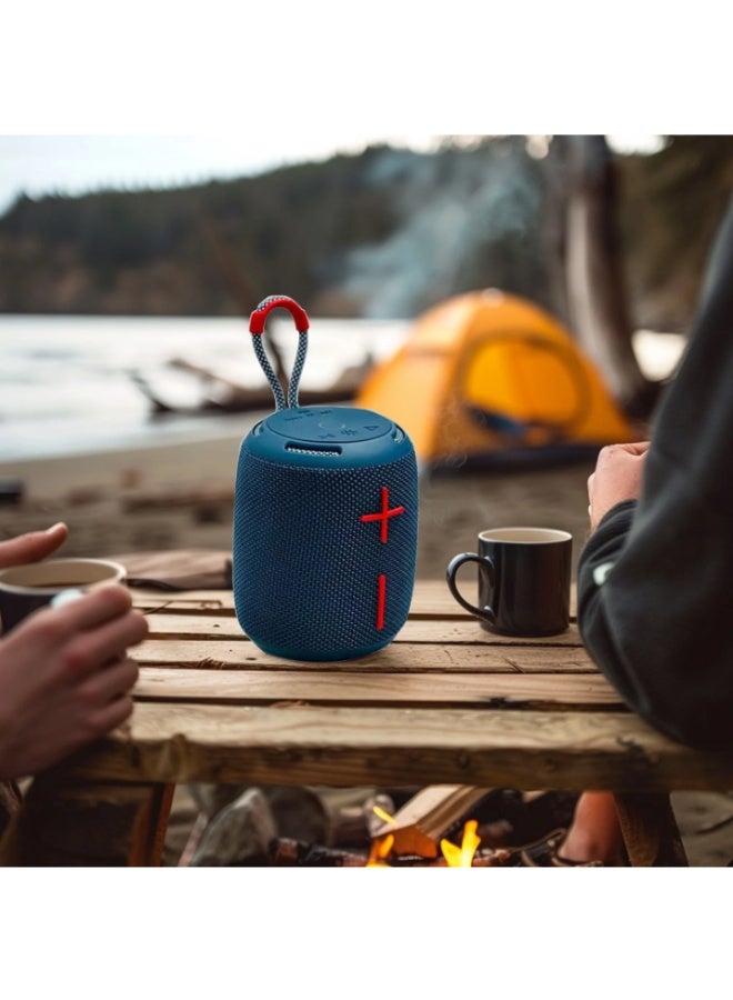 mpBLBERRI MP BLBERRI Wireless Portable Bluetooth Speaker IPX6 Waterproof – Outdoor Mini Speaker with Deep Bass & Carry Strap – BLB-S101 - Image 5