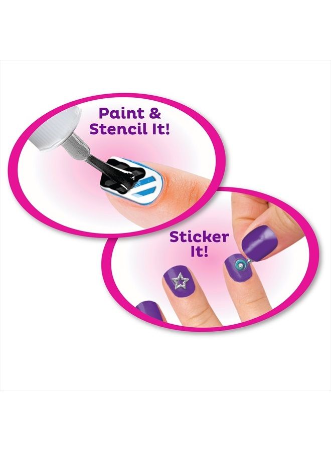 Cra-Z-Art استوديو تصميم الأظافر المتلألئ 8 في 1 مع إضاءة - Image 4