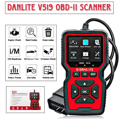 DANLITE TOOLS TECHNICIAN Bike Scanning Cable BS6,BS7 Fast Connectivity with V519 OBD-II Scanner DTC Fault Code Scanner - Image 4