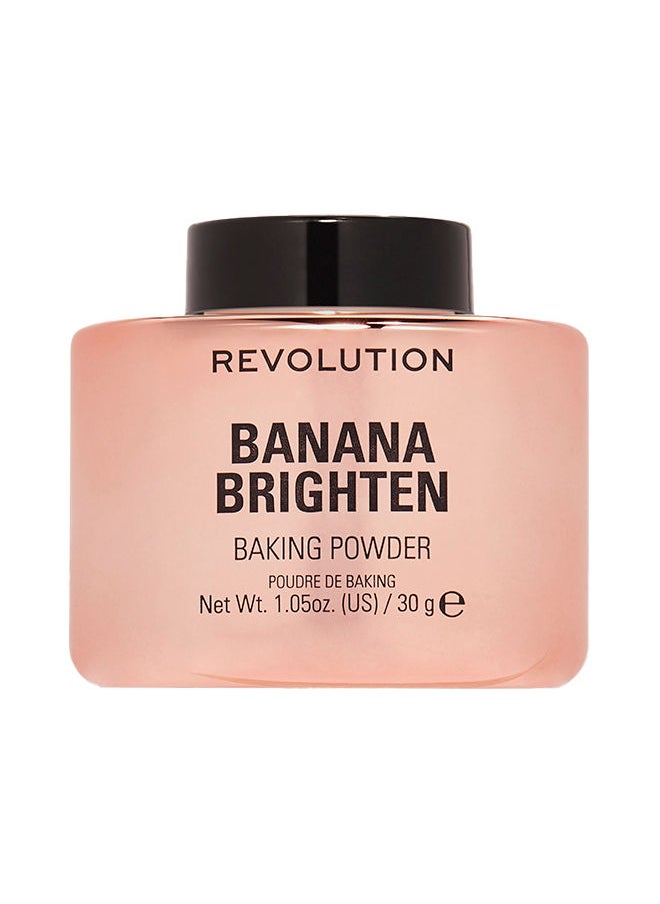 REVOLUTION - Makeup Revolution Banana Brighten Baking Powder - Image 1
