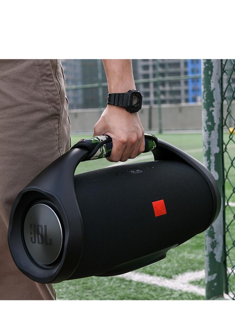Speaker Handle Cover Cushion for JBL Boombox 3/2/1 Wireless Speaker, Wristband Pad Thickened Protective Anti Slip Sticker Handle Pad Grip Cover (Black) - Image 4