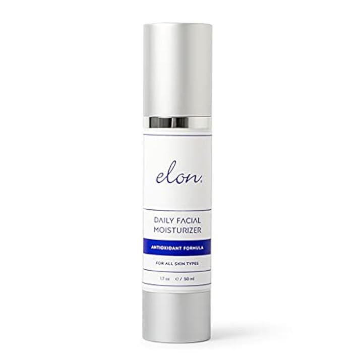 Elon Daily Facial Moisturizer for Women - Hyaluronic Acid Moisturizer w/Coconut Oil & Jojoba Oil – Reduce Signs of Fine Lines & Wrinkles - Suitable for All Skin Types (1.7 Oz) - Image 1