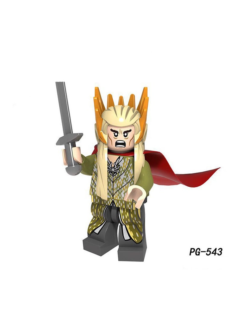 8-Piece Movie Series Children's Educational Building Blocks Toys Suitable For Boys Gifts Bag Pack - Image 4