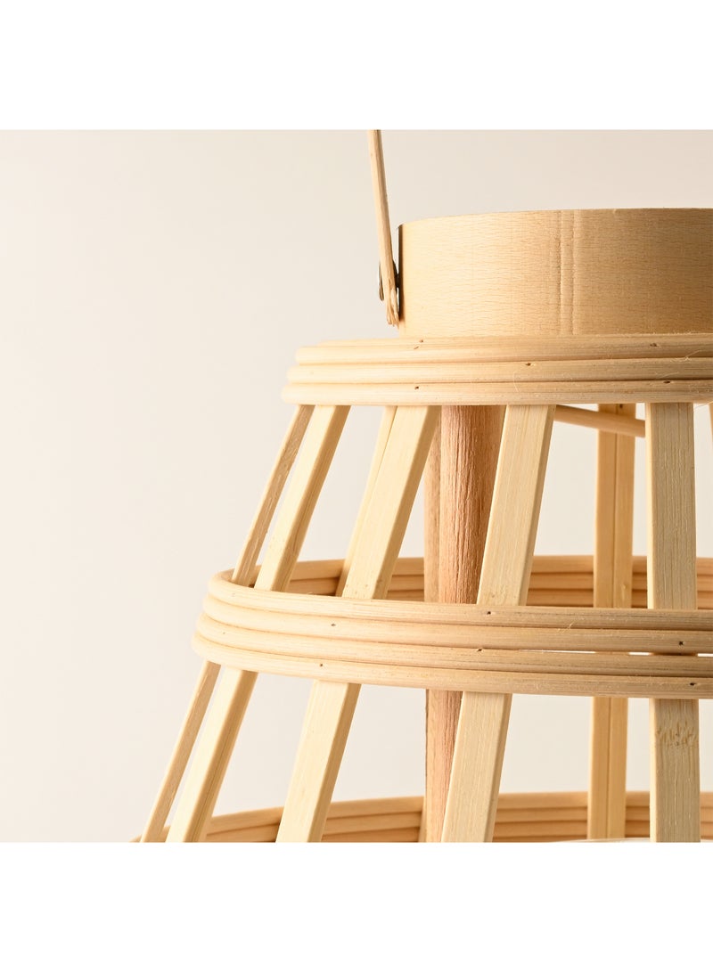 Homez Homez rattan lantern32*26.5*26.5cm - Image 2