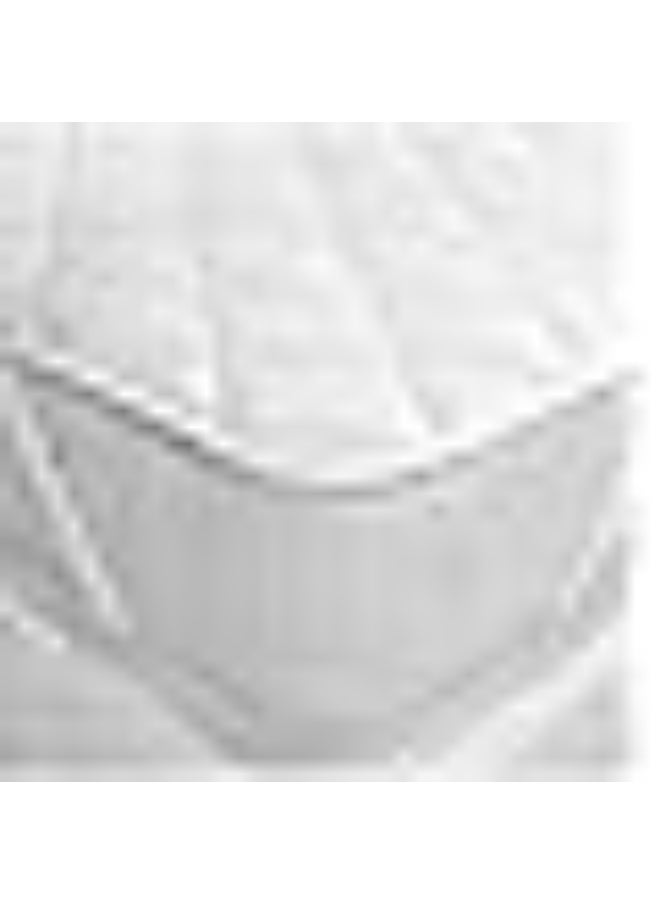 Somerfield - Somer Field - Bedding Quilted Fitted Mattress Pad - Elastic Fitted Stretchable Mattress Protector - Machine Washable Mattress Topper - Quilted - White (200 X 200 Cm) - Image 1