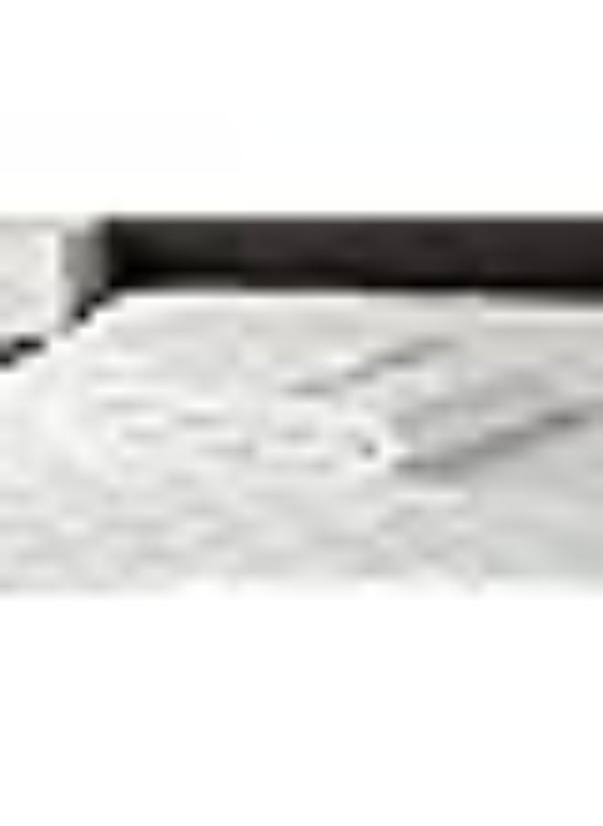 Somerfield - Somer Field - Bedding Quilted Fitted Mattress Pad - Elastic Fitted Stretchable Mattress Protector - Machine Washable Mattress Topper - Quilted - White (200 X 200 Cm) - Image 1