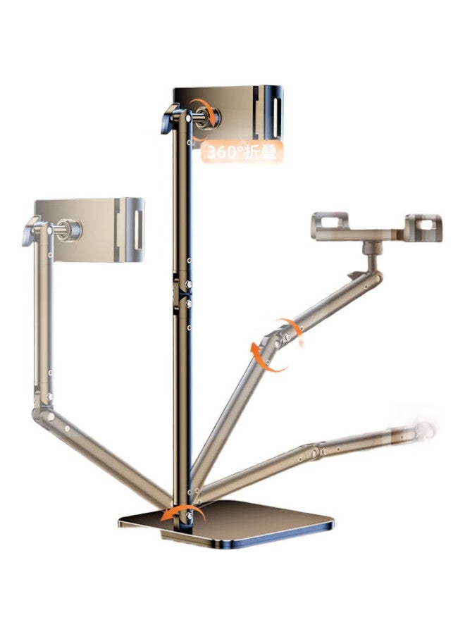 samtogo Shuotu Phone Stand, Desktop Lazy Shooting Specialized Ipad Support Stand, Universal Multifunctional Stand, Adjustable 360-Degree Lifting And Lowering, Overhead Shooting Two-In Stand - Image 2
