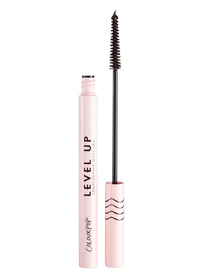 ColourPop Level Up Lengthening Mascara - Ultra-Pigmented Brown Mascara to Lift, Lengthen & Separate Lashes - Made with a Precision Tip Tapered Brush - Brown (0.25 fl oz) - Image 1