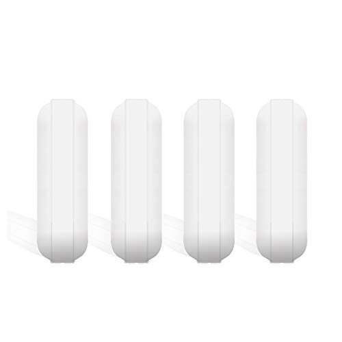 EQUTY BAYMERS 4 Pcs 25mm(1 inch) PTFE Magnetic Stirrer Mixer Stir Bar,White Color,Laboratory Bar,Stir Plate Bar,Stir Plate Magnet,Stir Rod Magnetic  - Image 1