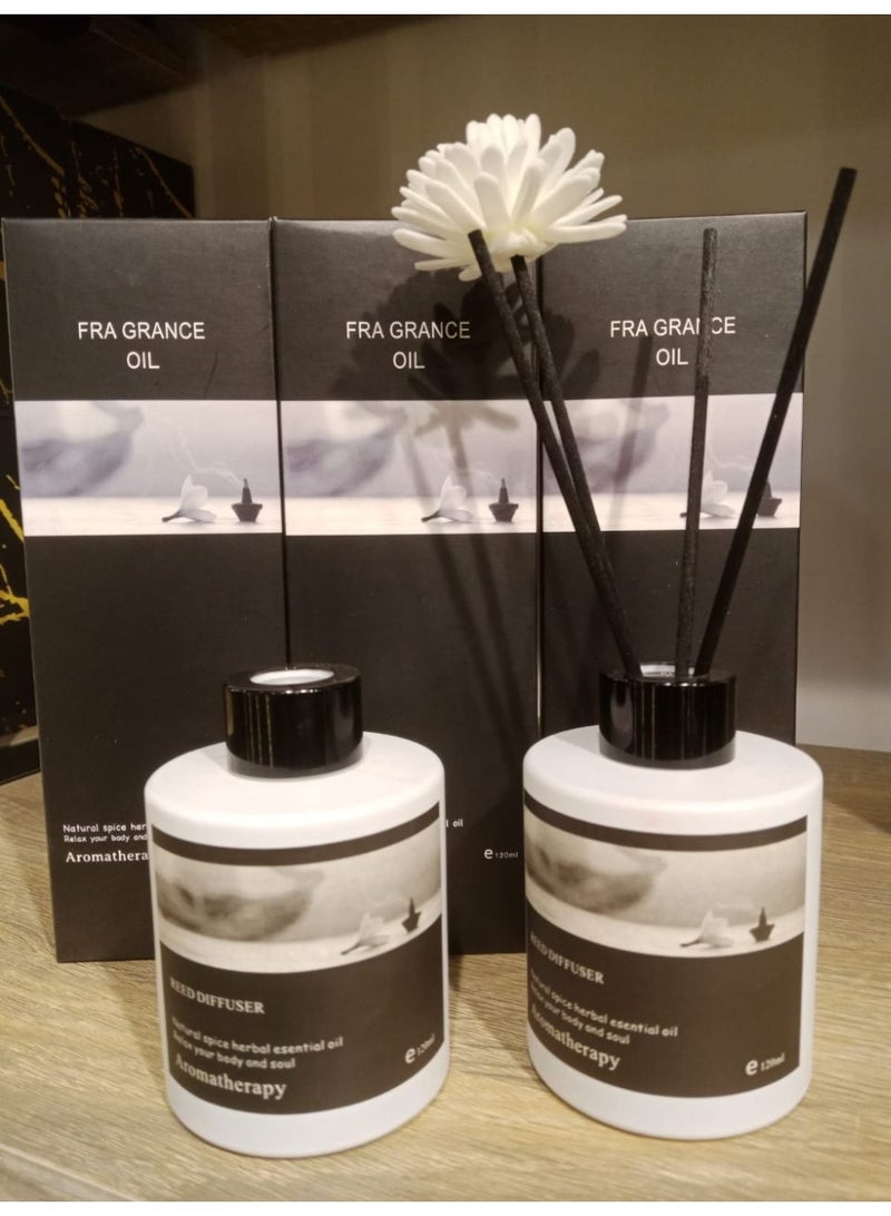 فواحه عيدان + 4 عيدان و٢ ورده هديه 10cm 120ml - Image 3