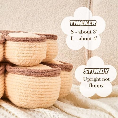 Kcvvcr Flower Pillow Soft Shaped Floor Cushion Decorative Throw Pillow Cute Seating Cushion Room Decor Plush Pillows for Sofa Couch Bed 137 Inch Blue - Image 3