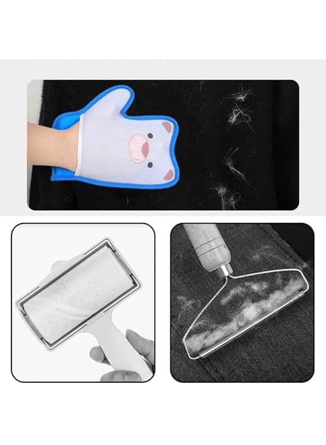 Pet Hair Remover Electrostatic Gloves, Pet Hair Remover Gloves, Reusable Cat & Dog Hair Remover - Image 3