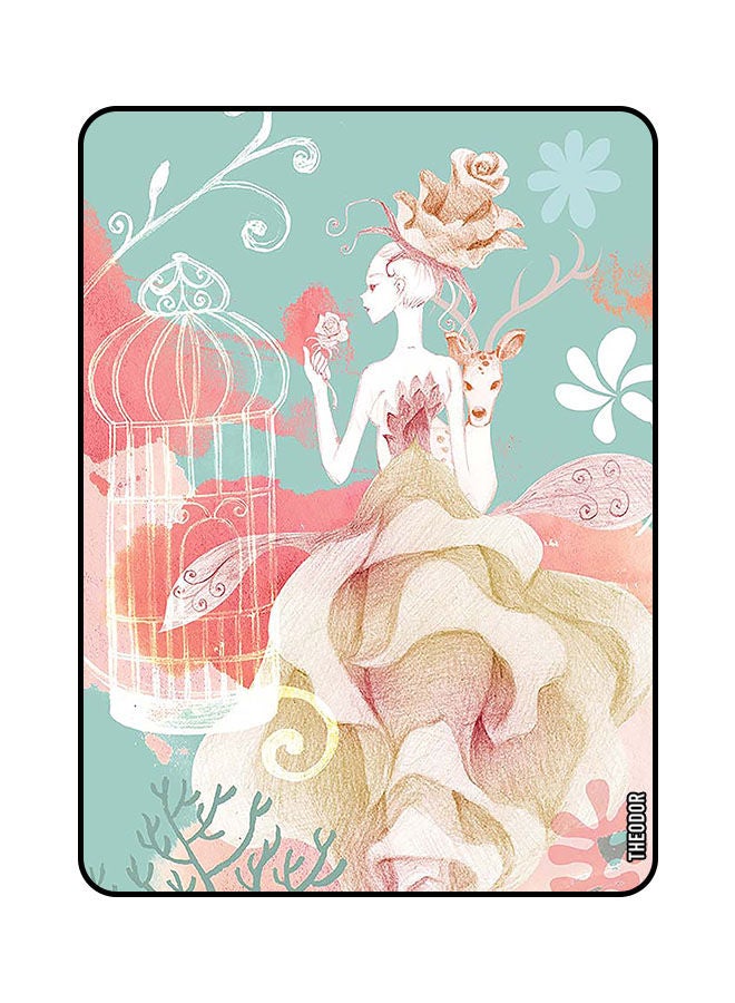 Theodor Protective Flip Case Cover For SAMSUNG GALAXY S6 LITE 2022 Queen outside cage - Image 1