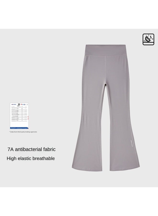 Babu Bean 【7a Antibacterial، Four-way Stretch】بنطال يوجا مخصر ومرفوع للفتيات ذوات الأحجام المتوسطة والكبيرة بمظهر ممشوق لفصلي الربيع والخريف - Image 4