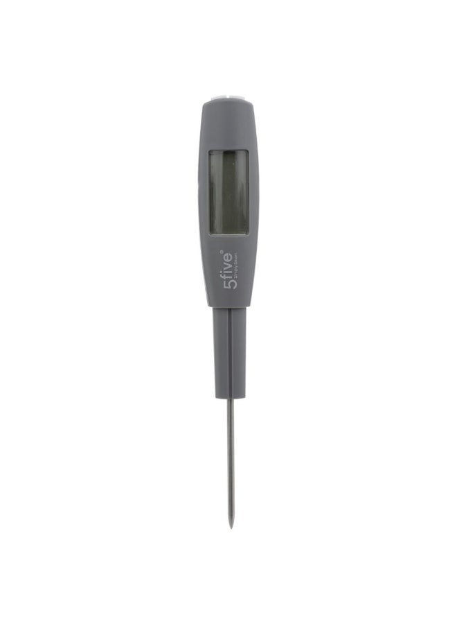 Five Simply Smart Digital Thermometer Spatula Grey and White 2 x 4.2 x 24.5 cm 179750 - Image 2