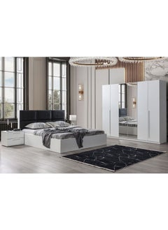 DANUBE HOME V2 Serenity 180X200 King Bed - White - With 2-Year Warranty  - Image 2