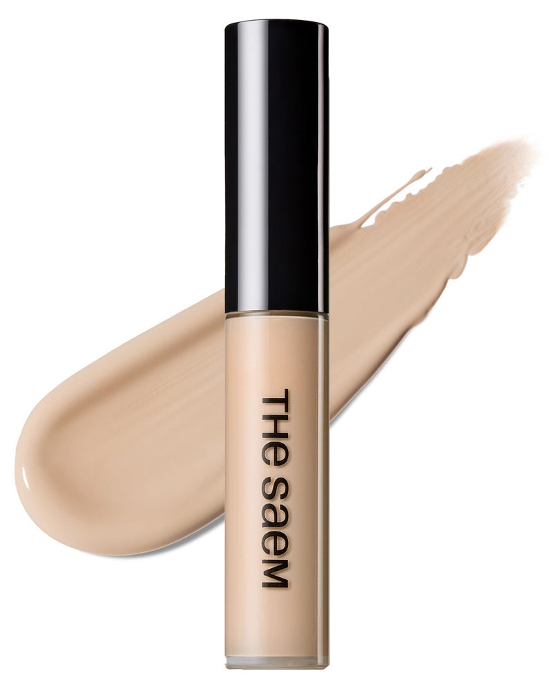 THESAEM Cover Perfection Tip Concealer, Liquid Multi-Use Concealer, Full Coverage Makeup for Acne Dark Spots Dark Circles Hyperpigmentation and Blemishes, 0.2 fl. oz. (#1.5 Natural Beige) - Image 1