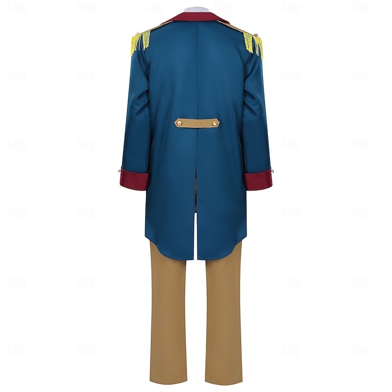 Y&D Set Retro Vintage 18th Century Outfits Long Sleeves George Washington Alexander Hamilton Colonial Revolutionary War Costumes Fancy Dress Men's Carnival Costume Halloween Carnival Masquerade Carnival - Image 3