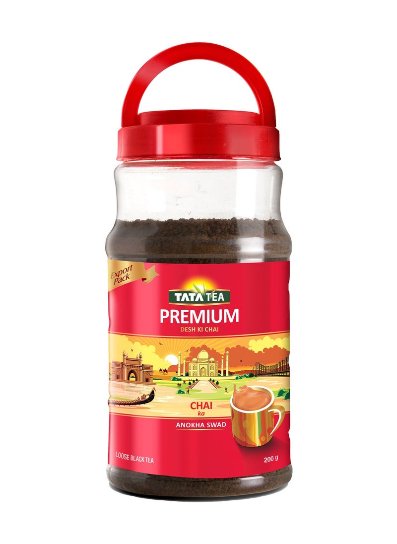Tata Tea Premium Black Tea Jar 200g  - Image 1