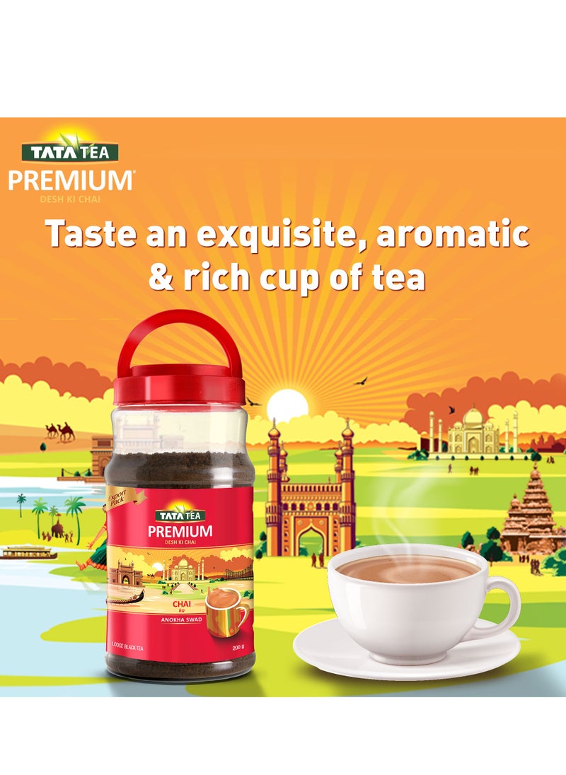 Tata Tea Premium Black Tea Jar 200g  - Image 5