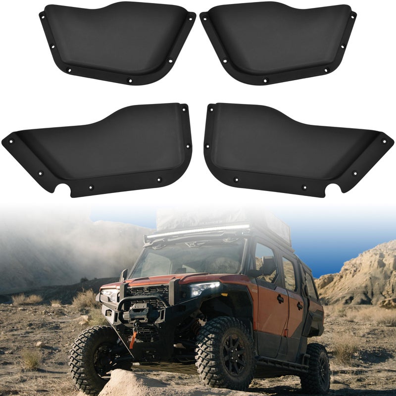 KEWISAUTO Door Storage Box for 20242026 Xpedition XPADV Door Side Tray Insert Handle Pocket Glove Box Organize for Polaris Xpedition XP 5 ADV 5 Northstar 20242026 Interior Accessories 4PCS - Image 2