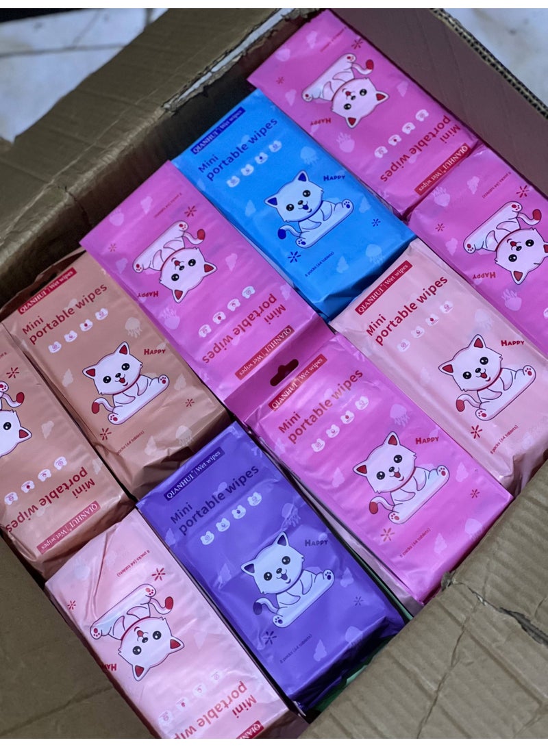 وايبس مناديل مبللة للاطفال لاغني عنه لطفلك في حضانة و ومدارس والخروجات يعنى هتبقى معانا في اي مكان وبمنتهي السهولة.   عبوة مكونة من 4 اكياس كل كيس فيه 8 شيت.  يعنى ناخد المحتاجين منه وباقي في مشاوير تانية - Image 1