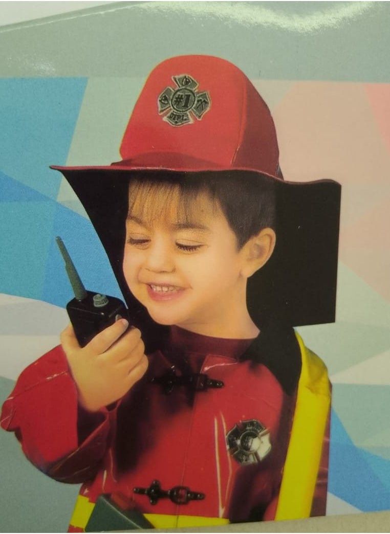 Donia Firefighter Dress-up For Children - Firefighter Costume - Career Day Dress-up For Children 
