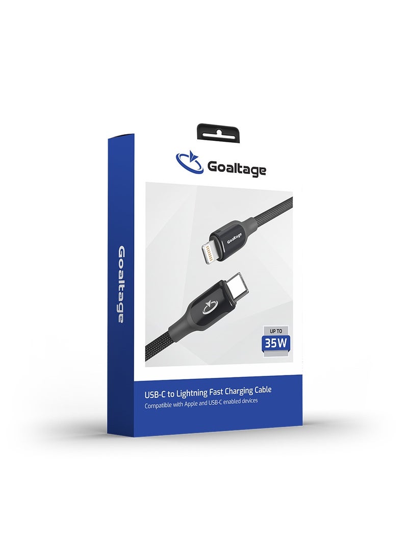 CA01 USB-C to Lightning Fast Charging Cable with E-Marker Chip and 480Mbps Data Transfer Functionality