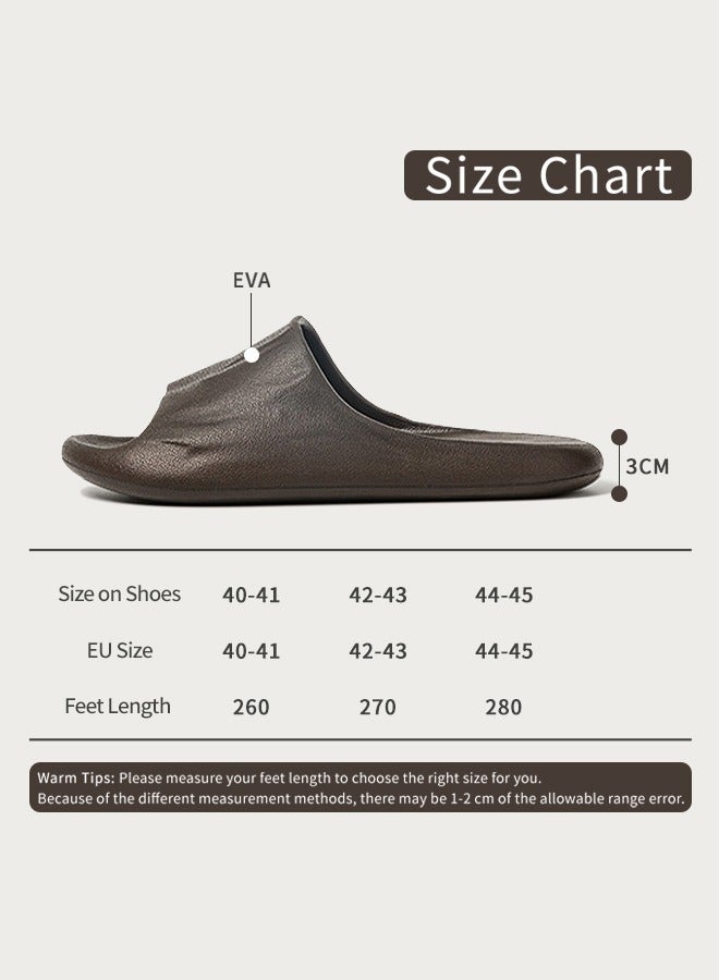 YORGOU Bathroom Slippers For Men and Women Non-Slip Quick Drying Shower Shoes Comfortable And Soft Sole Slide On Sandal - Image 3