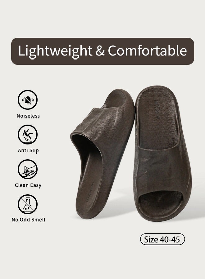 YORGOU Bathroom Slippers For Men and Women Non-Slip Quick Drying Shower Shoes Comfortable And Soft Sole Slide On Sandal - Image 4