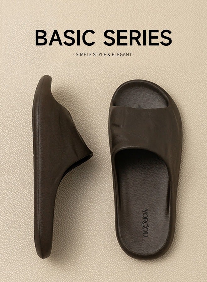 YORGOU Bathroom Slippers For Men and Women Non-Slip Quick Drying Shower Shoes Comfortable And Soft Sole Slide On Sandal - Image 5