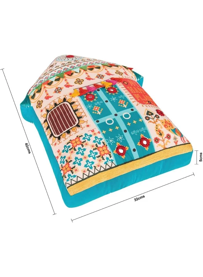 Chumbak My Happy Place Shape Cushion