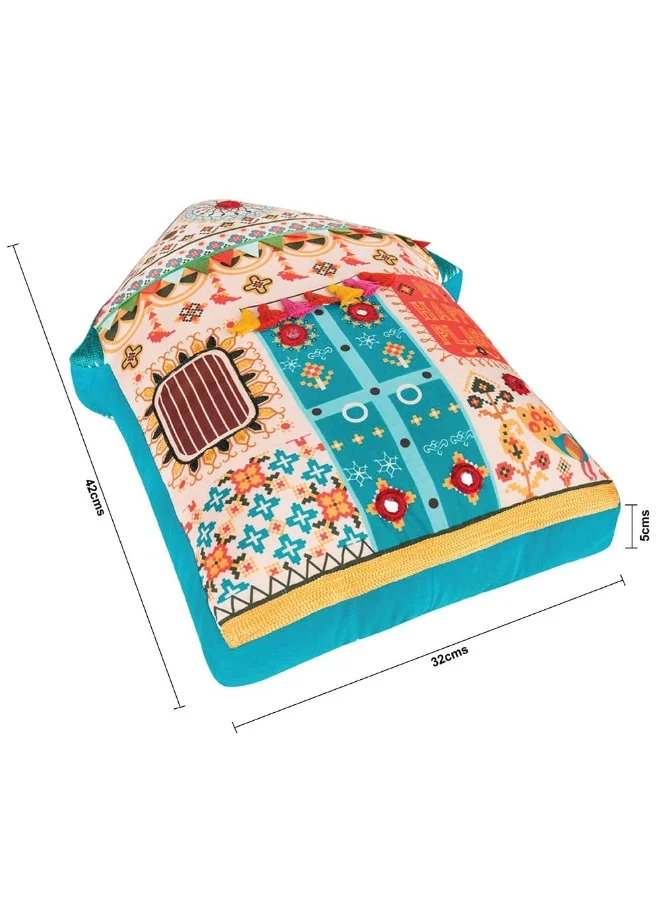 Chumbak My Happy Place Shape Cushion
