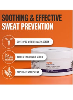 Carpe Carpe Clinical Grade Underarm Wipes - New, Unrivaled Antiperspirant Wipes For Armpit Sweat Prevention. Combat Sweat, Block Excessive Sweating, & Help Control Hyperhidrosis.15 Anti Sweat Wipes.  - Image 3