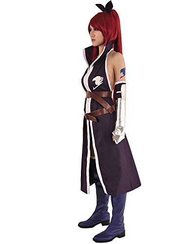 miccostumes Women's Costume Anime Master Cosplay Purple Outfit(Women Xl, Purple) - Image 3