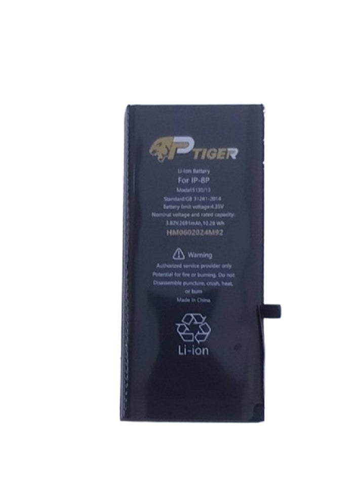 TIGER For iPhone 8 plus.High-capacity Lithium Cobalt Oxide Lithium-ion Safe and reliable stable performance long Standby Time Long Lasting Battery