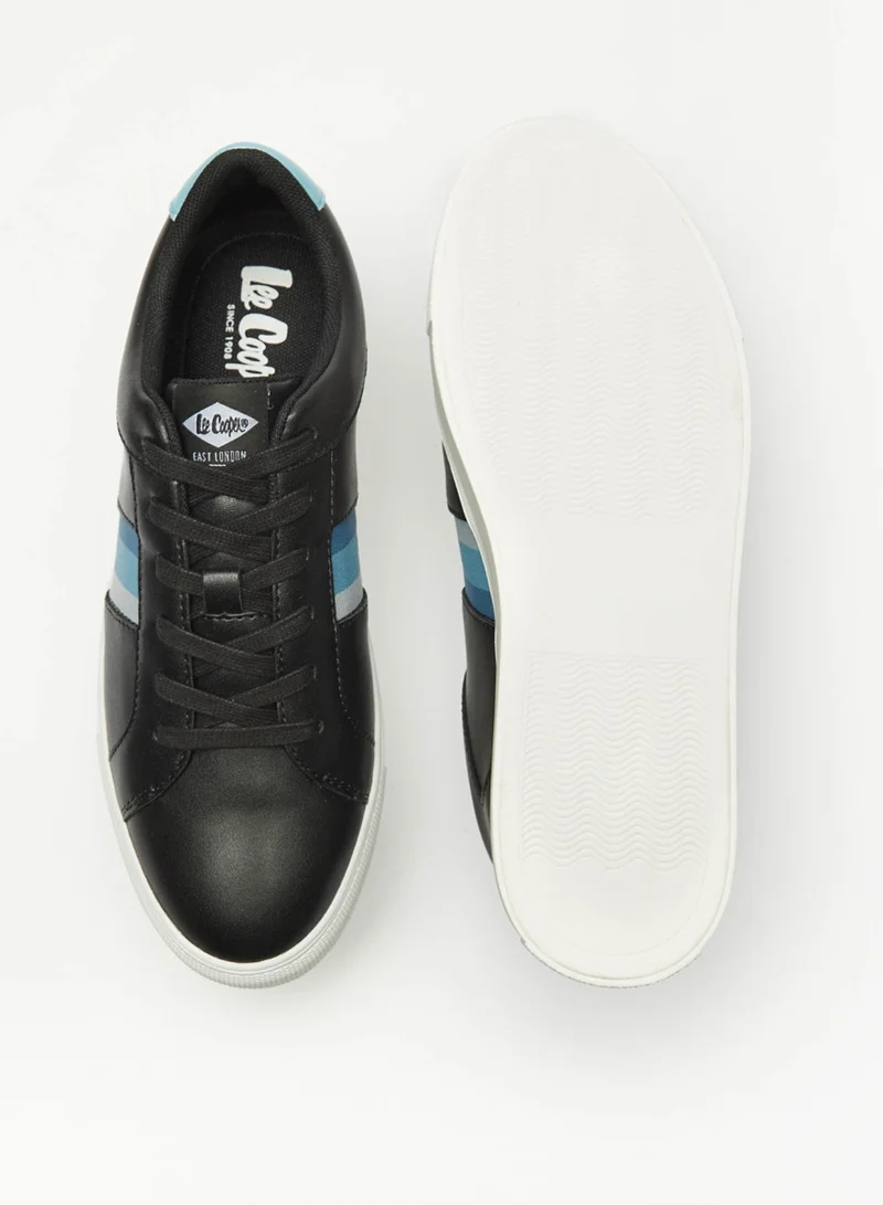 Lee Cooper Women's Textured Lace Up Casual Sneakers