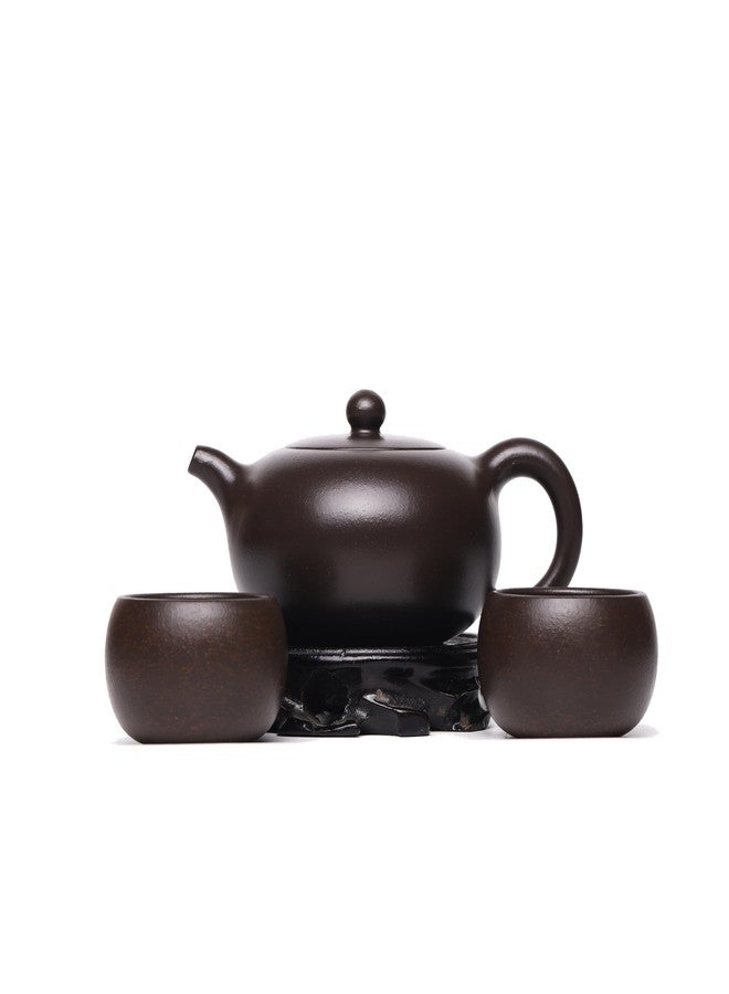 SILINE Fine Yixing Clay Teapot Series,Chinese Genuine Handmade Zisha Tea Pot 8.4 Oz,Infuse Brew Kungfu Tea Maker - Image 1