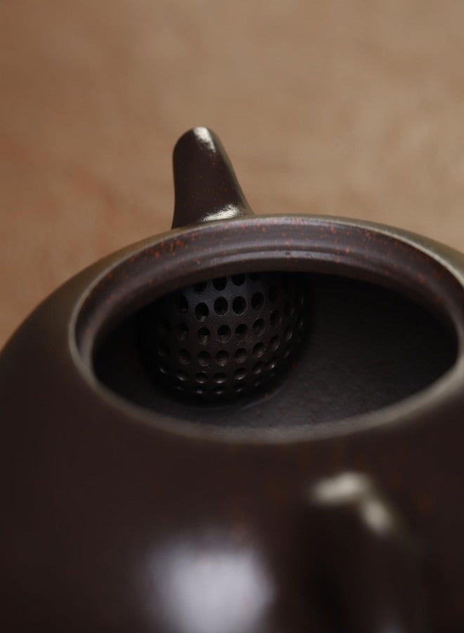 SILINE Fine Yixing Clay Teapot Series,Chinese Genuine Handmade Zisha Tea Pot 8.4 Oz,Infuse Brew Kungfu Tea Maker - Image 5