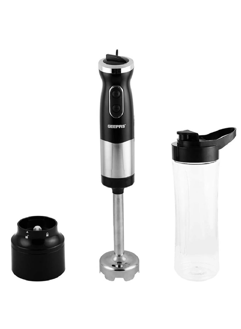 GEEPAS GHB43036 500W 600ml Stainless Steel Hand Blender
