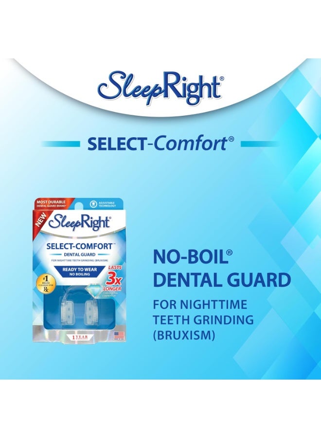 SleepRight Select-Comfort Dental Guard (New Version) - Sleeping Teeth Protection â€“ Prevents Grinding - Image 4