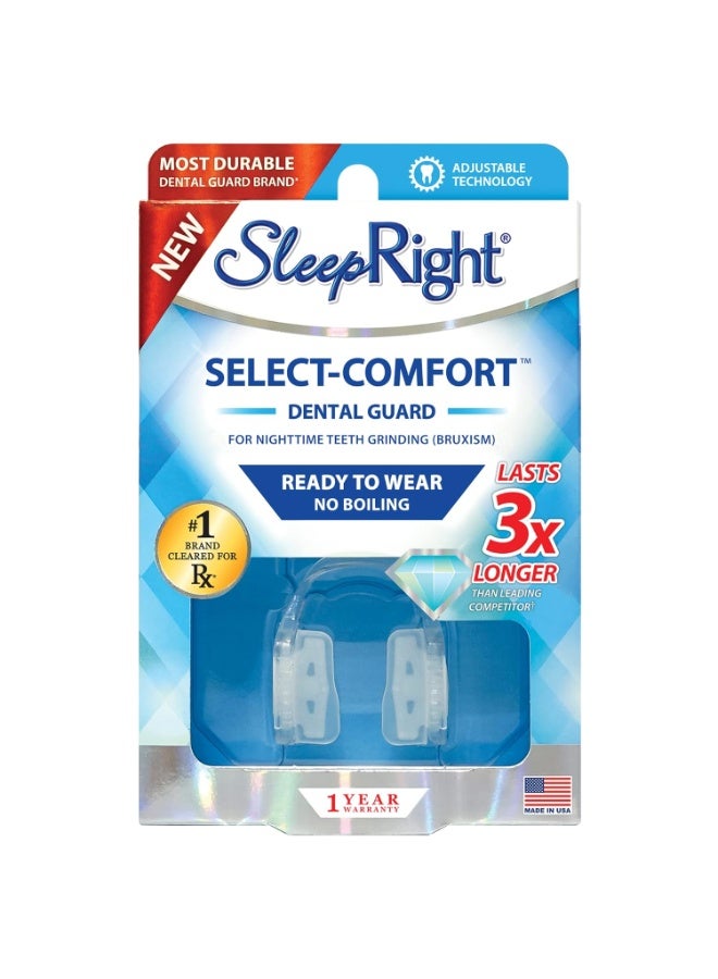 SleepRight Select-Comfort Dental Guard (New Version) - Sleeping Teeth Protection â€“ Prevents Grinding - Image 1
