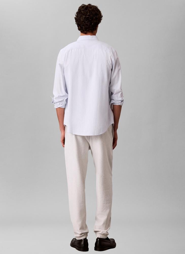 Calvin Klein Jeans Relaxed Embroidered Logo Joggers - Image 2
