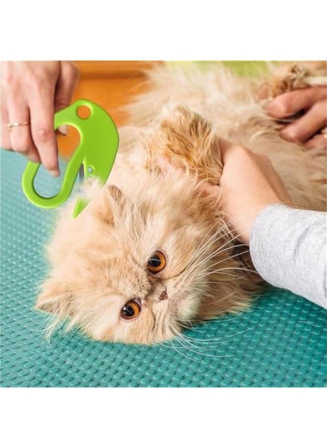 Generic - Pet Knotting Comb- Pet Dematting Comb| Multifunctional Massage Hair Removal Comb | Letter Opener Wrapping Paper Cutter| Cat Hair Knot Remover Pet Grooming Combs Brush | Pet Open Knot Comb For Cat An - Image 1