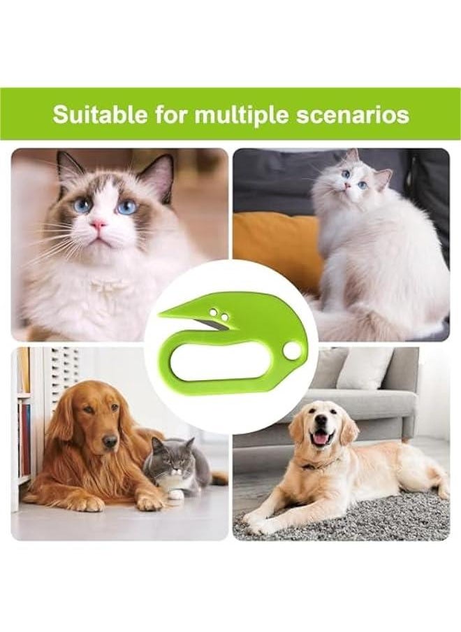 Generic - Pet Knotting Comb- Pet Dematting Comb| Multifunctional Massage Hair Removal Comb | Letter Opener Wrapping Paper Cutter| Cat Hair Knot Remover Pet Grooming Combs Brush | Pet Open Knot Comb For Cat An - Image 1