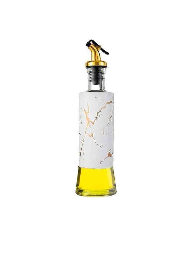 Glass Oil and Vinegar Measuring Bottle – 300ml – Precise Liquid Dispenser for Cooking and Kitchen – Multicolor - Image 1