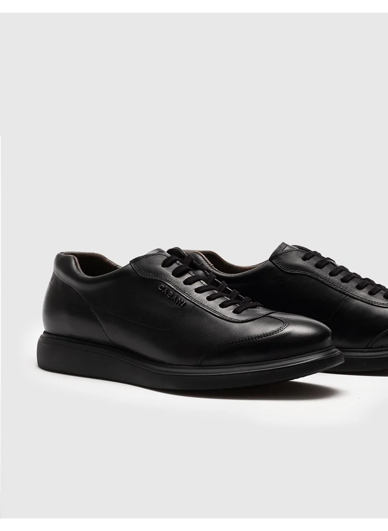 Cabani Black Lace-Up Men's Casual Shoes10