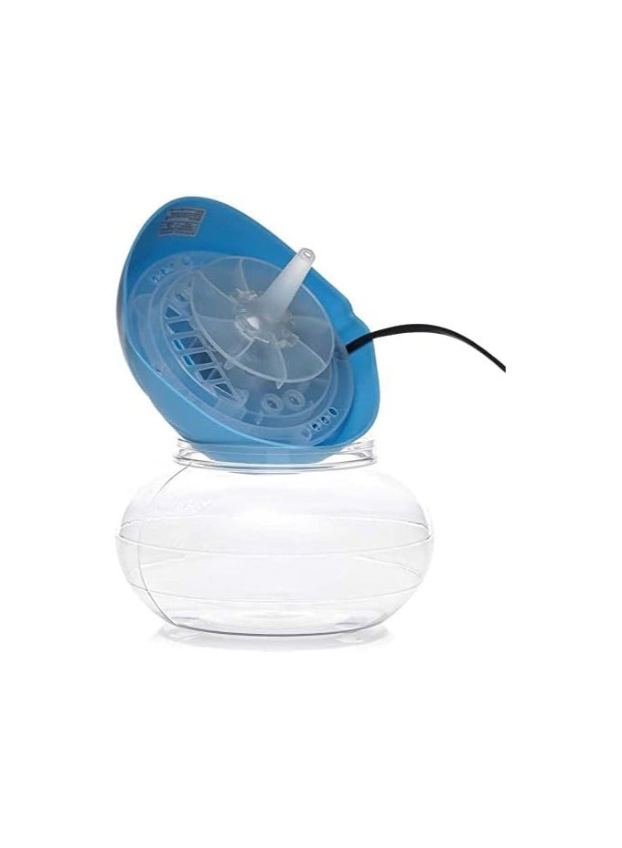 مرطب هواء كهربائي ومنعش للماء والهواء بشكل ورقة زرقاء عامة - Image 2