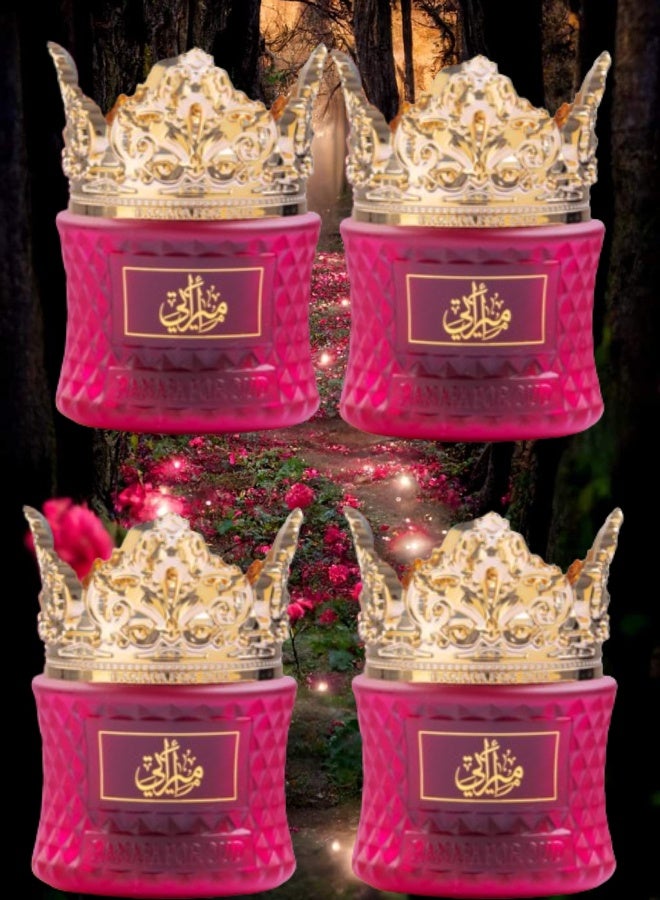 Banafa 4 Pieces Bakhoor Oud Moattar Amiraty - Image 1